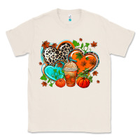 Natural western leopard  fall   hearts Classic Tee - AdoDesignShop