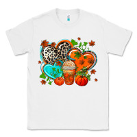White western leopard  fall   hearts Classic Tee - AdoDesignShop