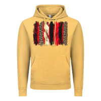 Vintage Mustard baseball brushstroke Vintage Hoodie - Zillion Design Studio
