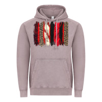 Vintage Zinc baseball brushstroke Vintage Hoodie - Zillion Design Studio