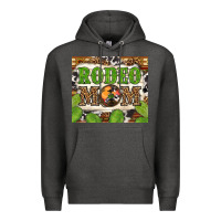 Charcoal Heather Western Rodeo Mom Tumbler Premium Hoodie - BundleAndBundleShop