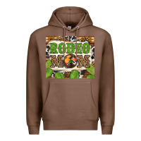 Chestnut Western Rodeo Mom Tumbler Premium Hoodie - BundleAndBundleShop