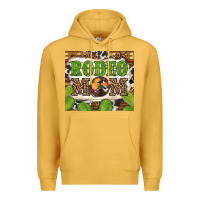 Mustard Western Rodeo Mom Tumbler Premium Hoodie - BundleAndBundleShop