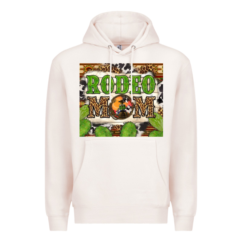 Western Rodeo Mom Tumbler Premium Hoodie by BundleAndBundleShop | Teevron