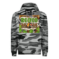 Slate Camo Western Rodeo Mom Tumbler Premium Hoodie - BundleAndBundleShop