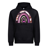 Black Valentines Day Rainbow, Valentines Day Rainbow Cowhide, Urban Hoodie - Bettercallsaul