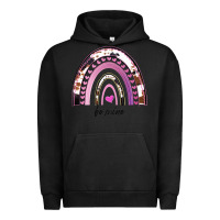 Pigment Black Valentines Day Rainbow, Valentines Day Rainbow Cowhide, Urban Hoodie - Bettercallsaul
