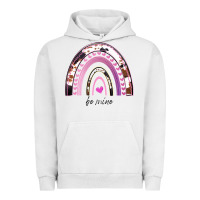 Pigment Lunar Rock Valentines Day Rainbow, Valentines Day Rainbow Cowhide, Urban Hoodie - Bettercallsaul
