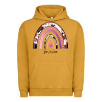 Pigment Peanut Butter Valentines Day Rainbow, Valentines Day Rainbow Cowhide, Urban Hoodie - Bettercallsaul