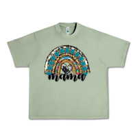 Oil Green western mama rainbow Urban Heavy Tee - RanaPortraitStore