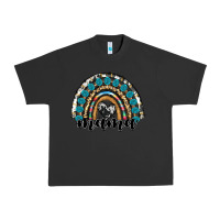 Pigment Black western mama rainbow Urban Heavy Tee - RanaPortraitStore