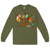 Army Green medical assistant Long Sleeve Tee - AdoDesignShop