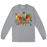 Heather Grey medical assistant Long Sleeve Tee - AdoDesignShop