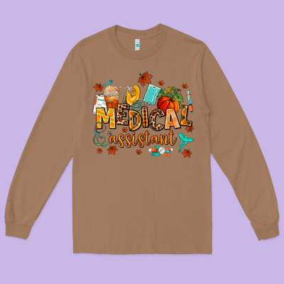 Medical Assistant Long Sleeve Tee Designed By Adodesignshop