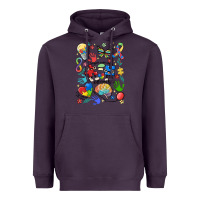 Plum somebody's loud & proud autism mama Heavyweight Hoodie - MaliasSmallBusiness