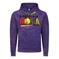 Cloud Purple ballpark mama softball Vintage Hoodie - Zillion Design Studio