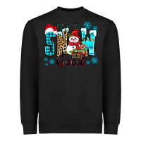 Black up to snow good Heavyweight Sweatshirt - Zillion Design Studio