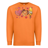 Carrot valentines day mexican food Premium Sweatshirt - MaliasSmallBusiness