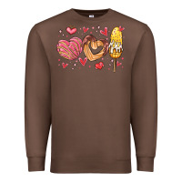 Chestnut valentines day mexican food Premium Sweatshirt - MaliasSmallBusiness
