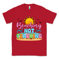 Red beaching not teaching black back Classic Tee - JahusDesignShop