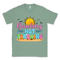 Sage beaching not teaching black back Classic Tee - JahusDesignShop