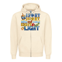 Sandshell eight night and eight light for hanukkah Zipper Hoodie - AdoDesignShop