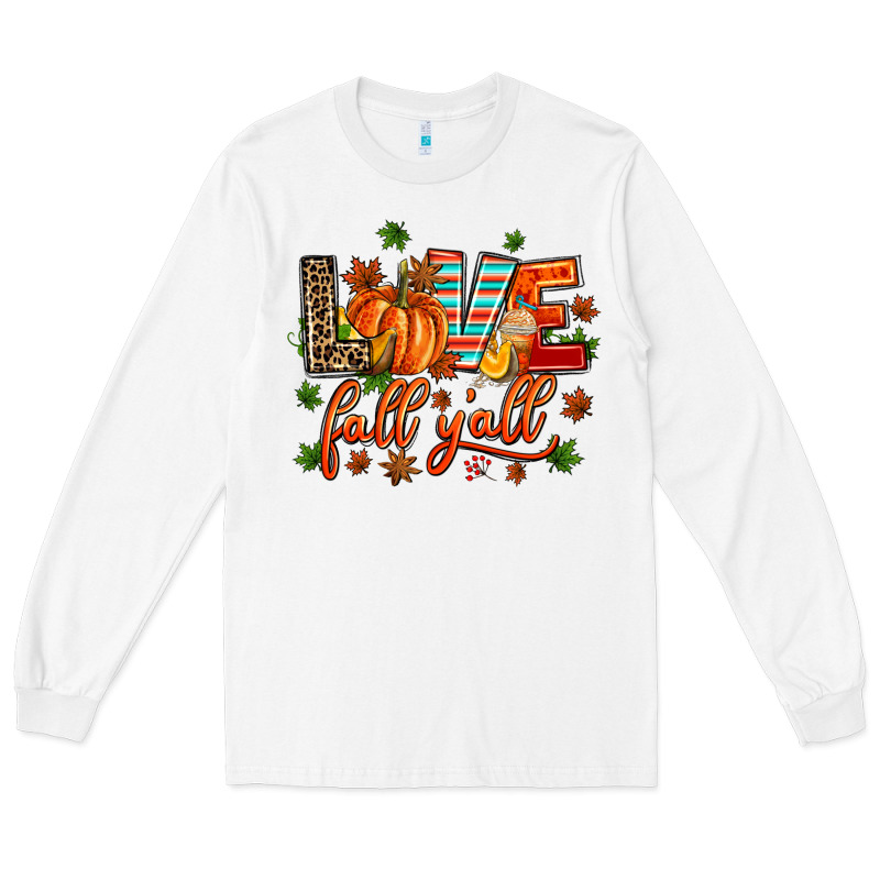 Love Fall  Yall Long Sleeve Tee by AdoDesignShop | Teevron