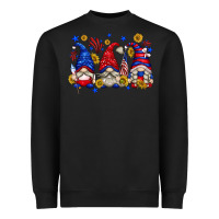 Black American gnomes with sunflowers Heavyweight Sweatshirt - texasbilliewilder