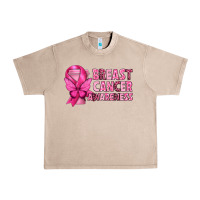 French Oak Breast Cancer Awareness with Coffee Cup Urban Heavy Tee - texasbilliewilder