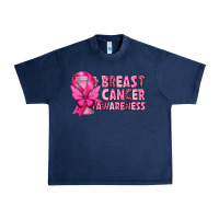 Navy Breast Cancer Awareness with Coffee Cup Urban Heavy Tee - texasbilliewilder