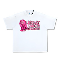 White Breast Cancer Awareness with Coffee Cup Urban Heavy Tee - texasbilliewilder