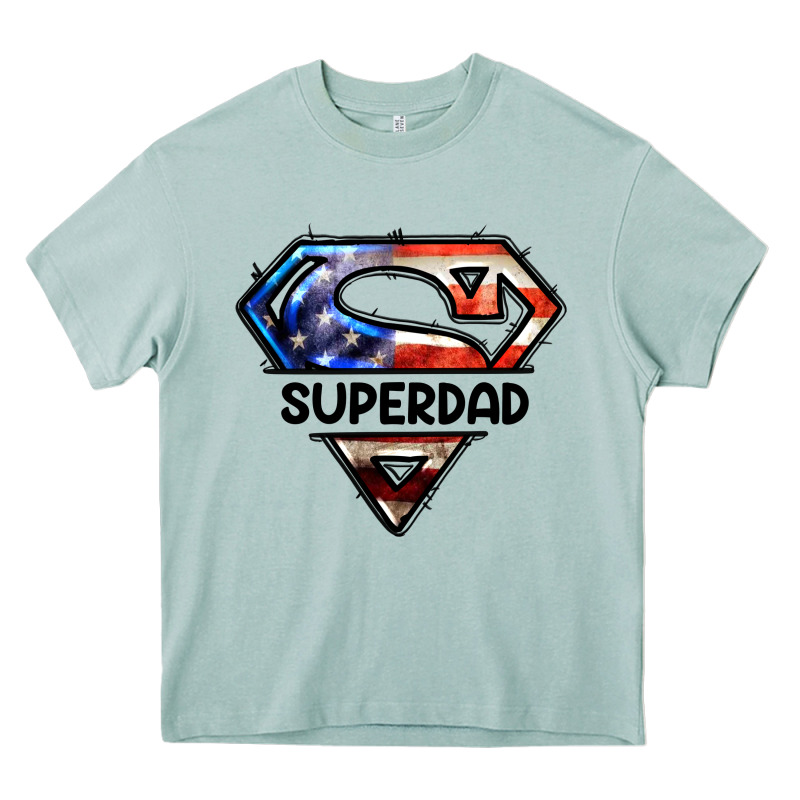 American Superdad Heavy Core Tee by LillyAllenDesigns | Teevron