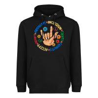 Black advocate inclusion equity equality accept adapt Heavyweight Hoodie - MaliasSmallBusiness