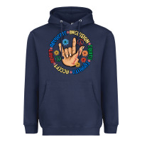 Navy advocate inclusion equity equality accept adapt Heavyweight Hoodie - MaliasSmallBusiness