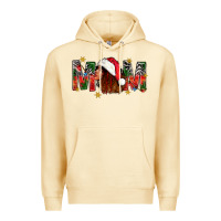 Pina Colada Western Mom With Woman In Santa Hat Premium Hoodie - BundleAndBundleShop