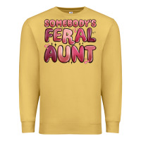Antique Gold somebodys feral aunt Premium Sweatshirt - MaliasSmallBusiness