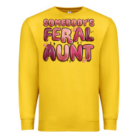 Lemon somebodys feral aunt Premium Sweatshirt - MaliasSmallBusiness