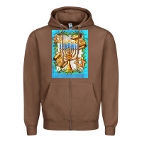 Candlestick With Parchment Zipper Hoodie | Teevron