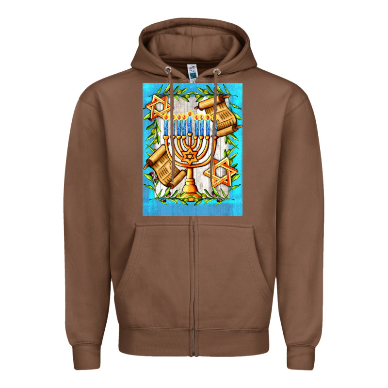 Candlestick With Parchment Zipper Hoodie by AdoDesignShop | Teevron
