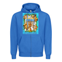 True Royal candlestick with parchment Zipper Hoodie - AdoDesignShop