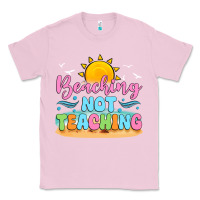 Bubblegum Pink beaching not teaching Classic Tee - JahusDesignShop