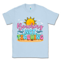Dusty Blue beaching not teaching Classic Tee - JahusDesignShop