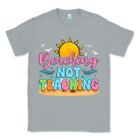 Heather Grey beaching not teaching Classic Tee - JahusDesignShop
