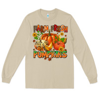 Mushroom farm fresh pupkins Long Sleeve Tee - AdoDesignShop