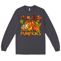 Smoke farm fresh pupkins Long Sleeve Tee - AdoDesignShop