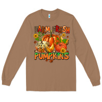 Toasted Coconut farm fresh pupkins Long Sleeve Tee - AdoDesignShop