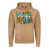 Vintage Camel blessed mama with sunflowers Vintage Hoodie - texasbilliewilder