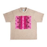 French Oak Breast Cancer Brushstrokes Urban Heavy Tee - texasbilliewilder