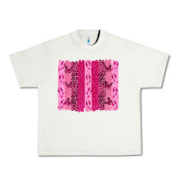 Pistachio Breast Cancer Brushstrokes Urban Heavy Tee - texasbilliewilder
