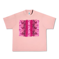 Salmon Breast Cancer Brushstrokes Urban Heavy Tee - texasbilliewilder